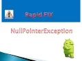 java lang NullPointerException