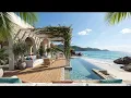 Happy Morning Bossa Nova at Seaside Cafe ~ Smooth Jazz for Good Mood, Stress Relief | Psalms
