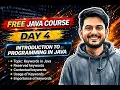 Day 4 Java for Beginners Keywords in Java