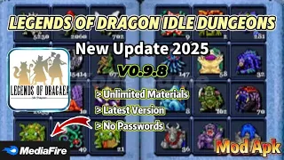 Legends Of Dragaea Idle Dungeons V0 9 8 Unlimited Materials No Passwords Mod Apk 