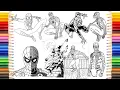 SPIDER-MAN Coloring Book Spider-Man 50 Plus s Coloring Pages