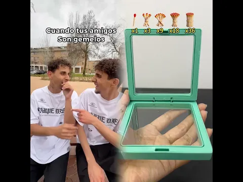 POV: Cuando Tus Amigos Son Gemelos 😂🚀 Paul Ferrer #short