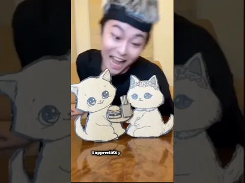 I GET BITTEN BY A CARDBOARD CAT! but it's a voiceover