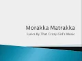 Download Lagu Morrakka Mattrakka- Lahkshmi|| Lyrical Video