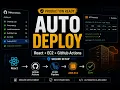 Auto Deploy React App on EC2 GitHub Actions Production Ready Setup