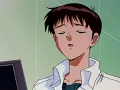 Asuka Trying to Impress Shinji Giant Stroke Entry Neon Genesis Evangelion Scene