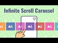 Infinite scroll carousel Figma Interactive Components