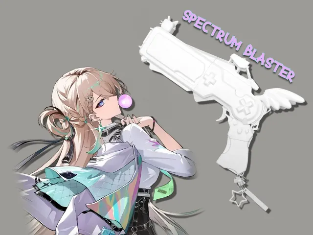 STL Files | Wuthering Waves Spectrum Blaster • 3D Printed Lynae Cosplay Weapon • WUWA Prop Replica video thumbnail