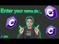 Master C User Input Type Casting in NO Time
