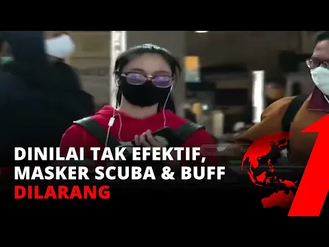 Larangan Penggunaan Masker Scuba, PT KCI Imbau Pengguna KRL Pakai Masker Minimal Dua Lapis | tvOne
