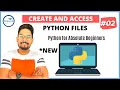 Python Tutorial for Beginners Know Create and Run Python Files PY files in Command Prompt