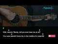 Miranda Lambert - Dammit Randy Guitar Chords Lyrics