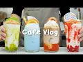 Lagu 🤔프라페가 최고의 음료 아닐까?🧊지치고 힘들 땐 음료 ASMR로 힐링해요/카페브이로그/Cafe Vlog/ASMR/Tasty Coffee
