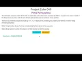Project Euler 049 - Prime Permutations