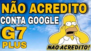 MENCIONOU VOCÊ : Remover conta google moto G7 plus sem PC android 10