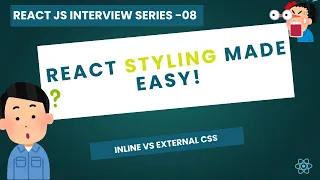 Applying External Inline Styling in React React Interview Series