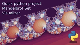 Quick Mandelbrot Set Visualization in Python Part 1