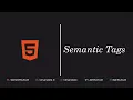 HTML Semantic Tags HTML Tutorial for Beginners in Marathi