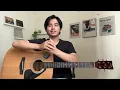 Thinkin Bout You - Frank Ocean (Guitar Tutorial) No Capo! Easy Chords For Beginner!