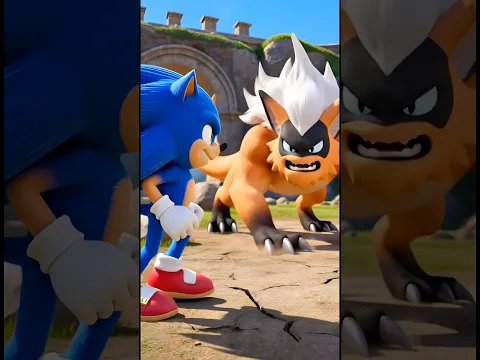 SONIC vs THERIAN #sonic #sonicthehedgehog #therian