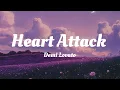 Demi Lovato - Heart Attack, Demi Lovato, ROSÉ \u0026 Bruno Mars (Lyrics Video)