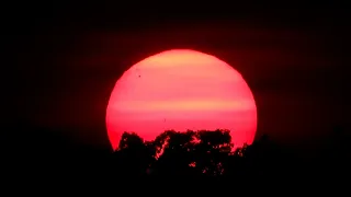 Smoky sunset - June 25 2026