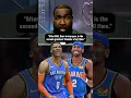Big Perk wants OKC to retire Russell Westbrook s jersey and build a statue