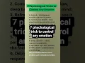 Download Lagu 🔑 7 Psychological Tricks to Control Any Emotion.