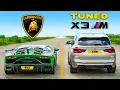 Download Lagu Tuned BMW X3M v Lambo Aventador SVJ: DRAG RACE