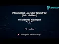 Python File Handling Tutorial - Read Write Append Files Beginner Friendly