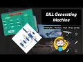 Building a Bill Generating GUI in Python Free Code Python Project