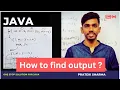 How to find output Computer Class 10 ICSE ISC Java Programming