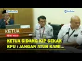 Lagu Panas! Ketua Sidang KIP Sekak KPU RI soal Ijazah Jokowi Dikecualikan : Jangan Atur Kami…