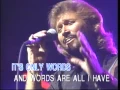 Download Lagu Bee Gees - words  (karaoke).mpg