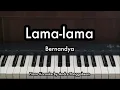 Lama-lama - Bernadya | Piano Karaoke by Andre Panggabean