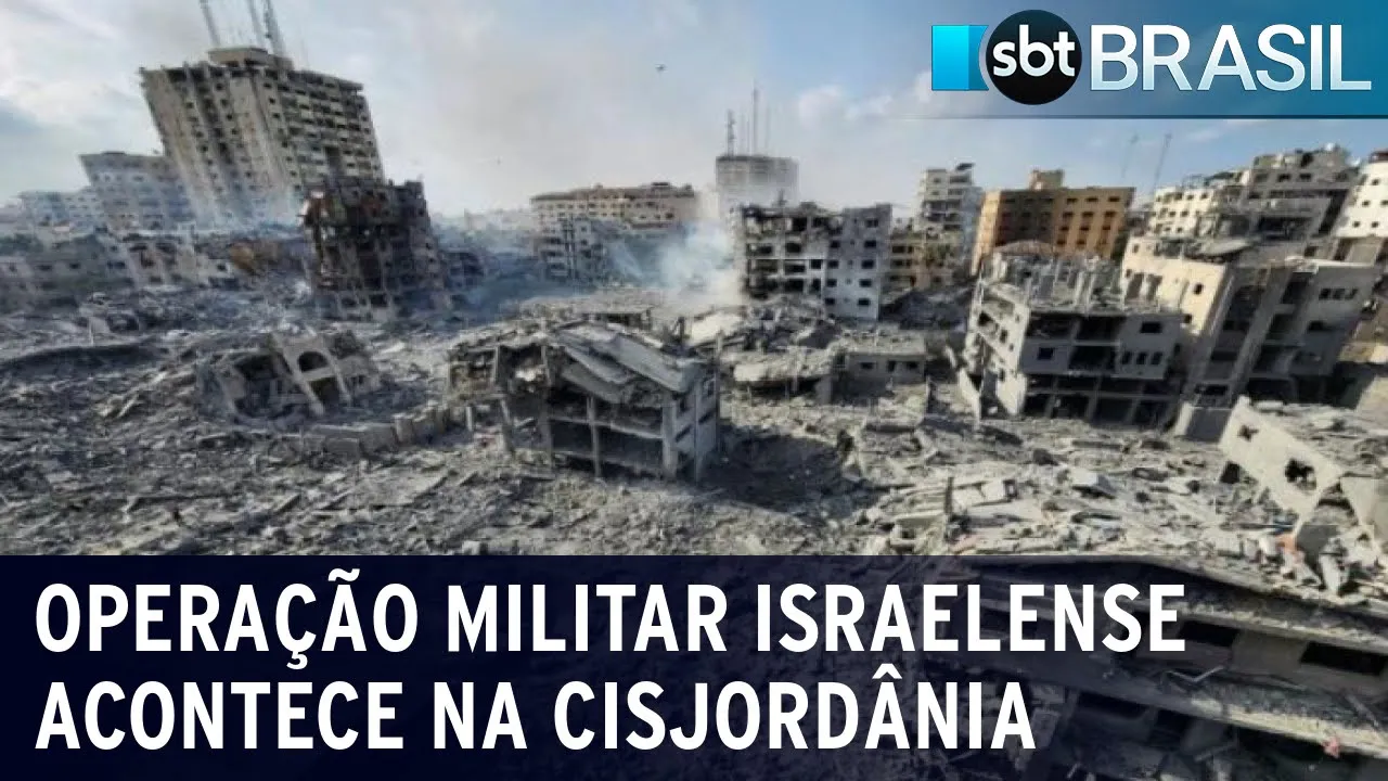 Exército israelense mata cinco integrantes do Hamas | SBT Brasil (17/11/23)