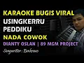 Usingkerru Peddiku Karaoke Nada Cowok || Bugis Viral Cipt Zankrewo