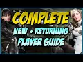ULTIMATE Beginner Returning Player Guide - Everything You NEED to Know The First Descendant
