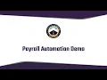 GroundCloud Pro - Payroll Automation Demo