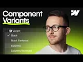 Component Variants in Webflow