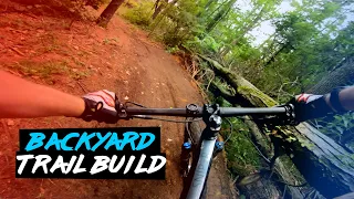 building a backyard mountain bike trail the shred yard