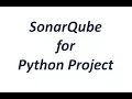 SonarQube for Python Projects