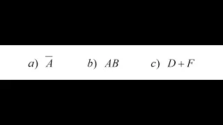 Digital Logic - implementing a logic circuit from a Boolean expression Ex 1