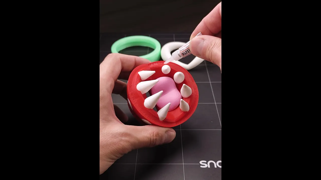 Piranha Plant Piggy Bank lid