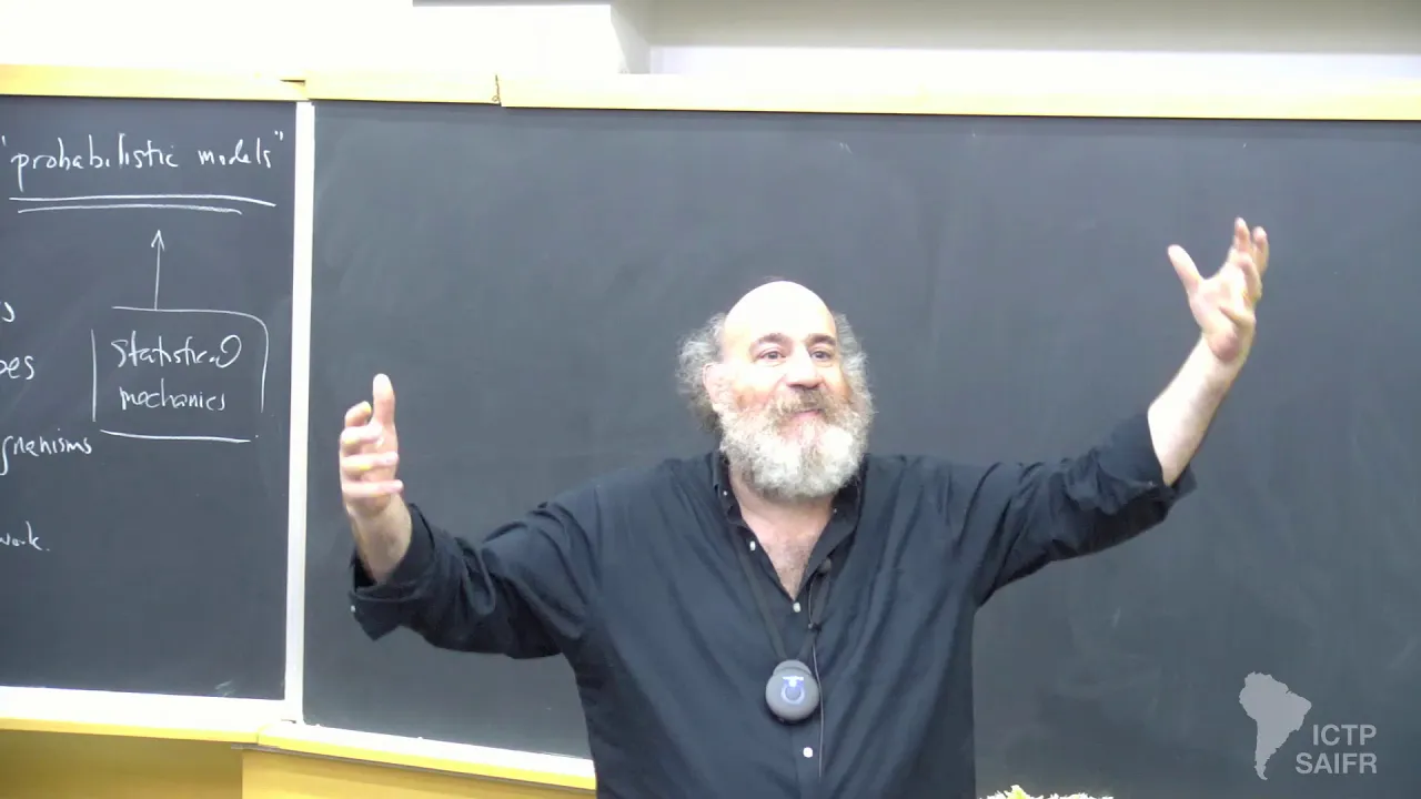 Statistical physics of biological systems: From molecules to minds - 1 of 4