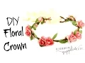 Floral Crown Tutorial - Baby Flower Crown