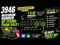 3946 Maximum Number of Items From Sale I Weekly Contest 504 Q2 Intuition C Solution