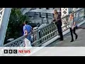 Download Lagu Jon Bon Jovi praised for talking woman off bridge in Nashville | BBC News