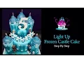 Frozen Princess Castle Cake