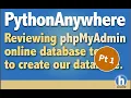 2 - Creating Database in phpMyAdmin